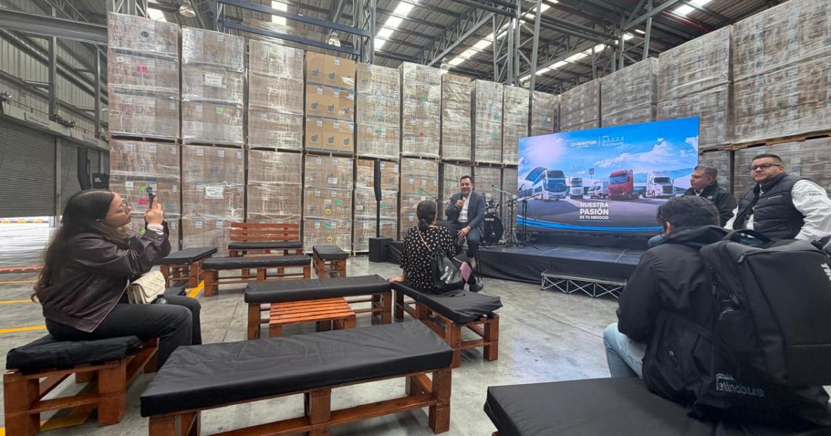 Taller de servicio posventa de Divemotor Colombia para camiones y vehículos de transporte de carga