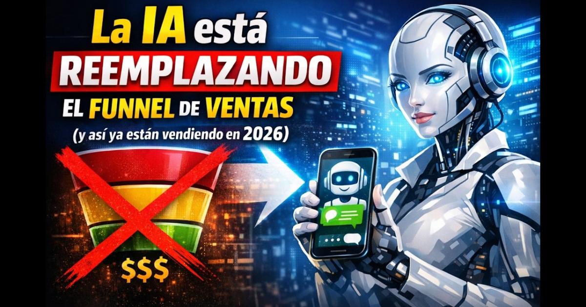 Embedded thumbnail for La IA está reemplazando el funnel de ventas