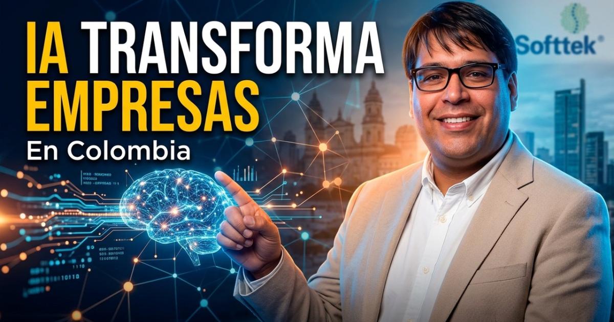 Embedded thumbnail for Cómo la inteligencia artificial está transformando las empresas en Colombia | Softtek