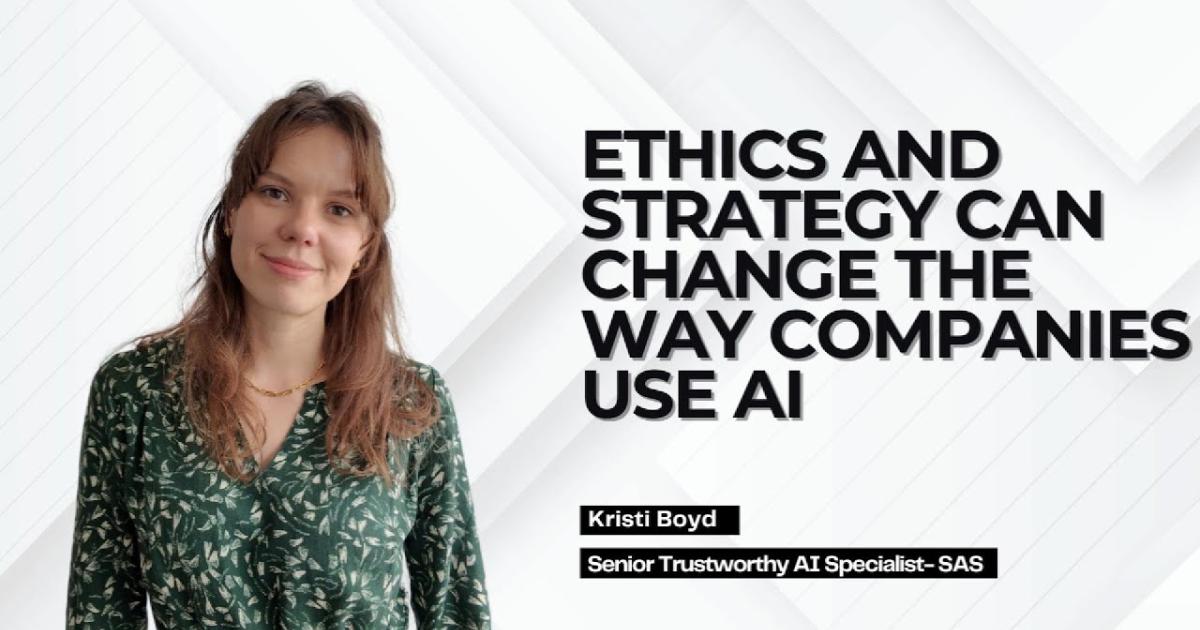 Embedded thumbnail for In the era of artificial intelligence with an expert in ethics | SAS