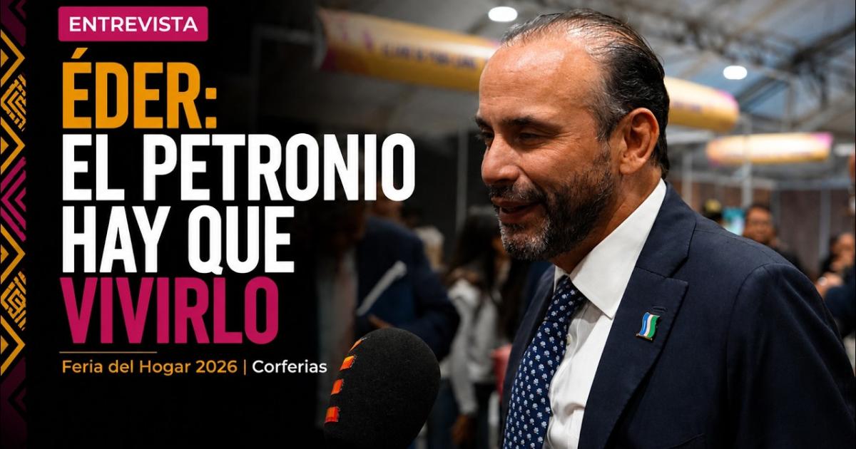 Embedded thumbnail for Alejandro Éder: “El Petronio hay que vivirlo para entenderlo” | Feria del Hogar 2026