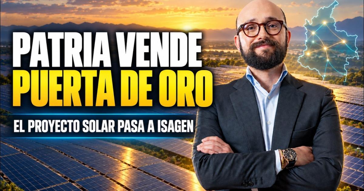 Embedded thumbnail for  Patria acuerda vender a ISAGEN el mayor parque solar de Colombia