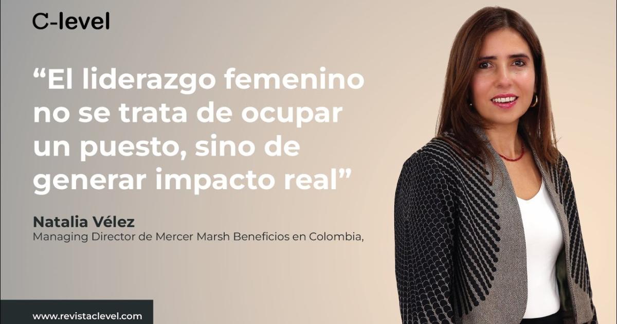Embedded thumbnail for Natalia Vélez: &quot;El liderazgo femenino no se trata de ocupar un puesto, sino de generar impacto real&quot;