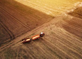 Agricultura vista aérea