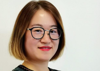 Foto de Blanca zhou, secretaria general de Huawei