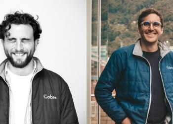 Foto de los socios de la fintech Cobre