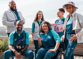 Uniformes Decathlon para voluntarios juegos olímpicos París