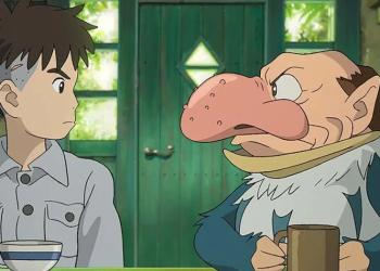 Fotograma de la película El niño y la garza