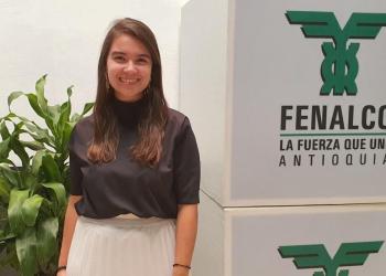 Foto de la directora de fenalco antioquía