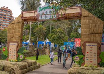 Foto de la entrada de uno de los eventos de Bogota Eats