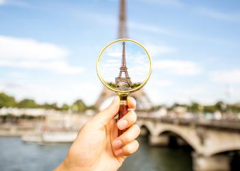 Foto de la torre eiffel en París