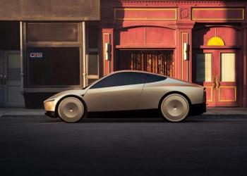 Foto de un vehículo color mate parqueado en una avenida de nueva york