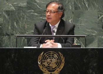 Foto de Gustavo Petro, nominado a Premio NObel de Paz