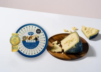 Foto de un queso en una mesa