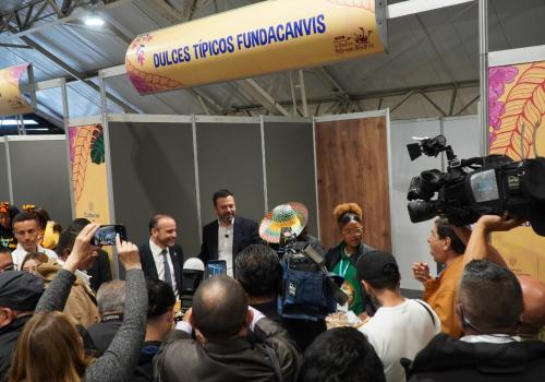 Lanzamiento del Petronio Alvarez en Corferias
