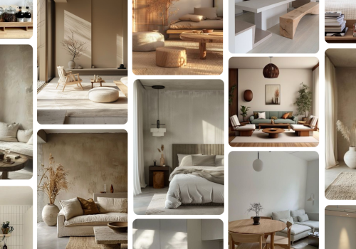 una variedad de imagenes de casas y habitaciones