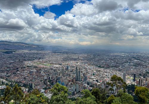 Foto de bogotá de forma panoramica