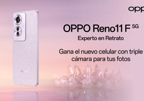 Imagen concurso de OPPO para ganar un celular diario