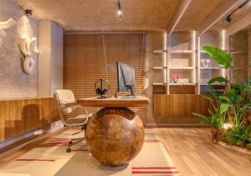 Imagen de sala café de la marca Atrim