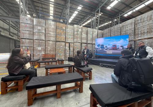 Taller de servicio posventa de Divemotor Colombia para camiones y vehículos de transporte de carga