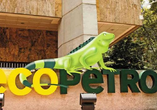 Foto de la lagartija de Ecopetrol