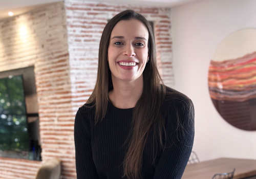 Mujer sonriendo