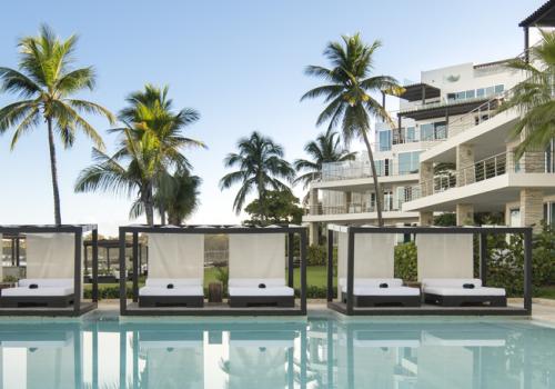 Vista del hotel The Ocean Club, A Luxury Collection Resort, Costa Norte.