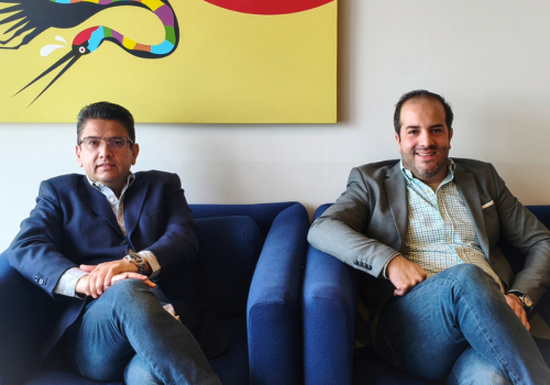 Christopher Castro y Andrés Gómez