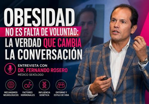Embedded thumbnail for Obesidad no es falta de voluntad: Dr. Fernando Rosero explica por qué entenderla como una enfermedad