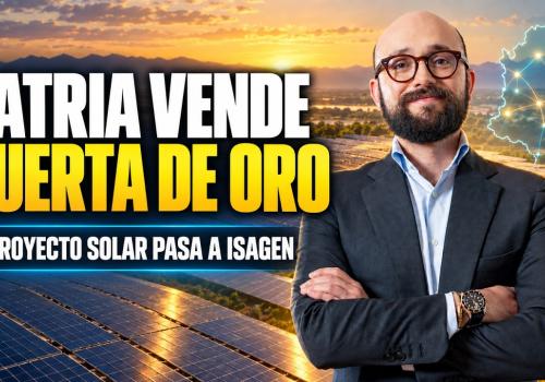 Embedded thumbnail for  Patria acuerda vender a ISAGEN el mayor parque solar de Colombia