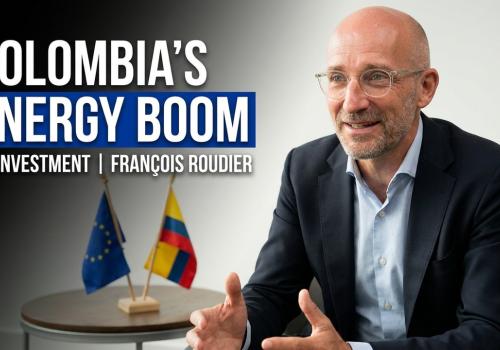 Embedded thumbnail for Inversión europea en Colombia: oportunidades en energías renovables | François Roudier