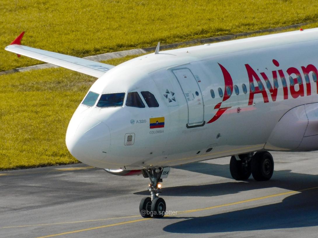 Foto de avión de Avianca