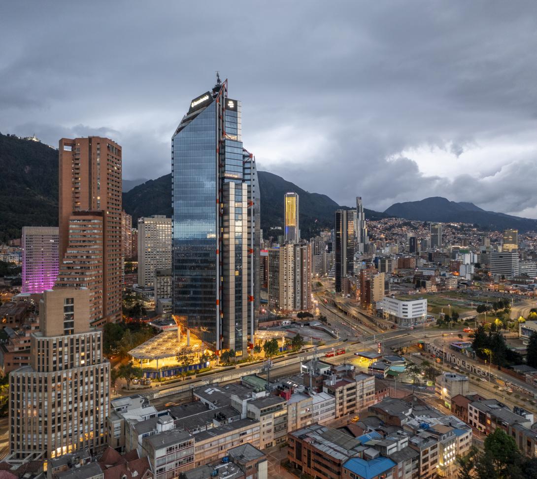 Foto del centro de Bogotá