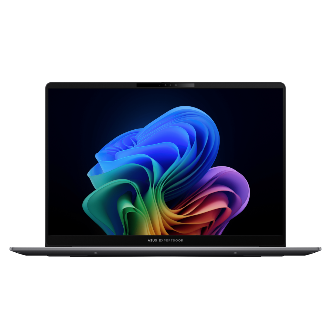 una laptop con imagenes de colores