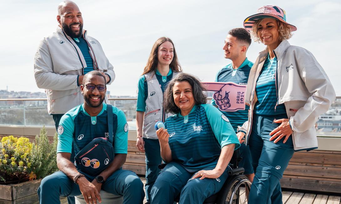 Uniformes Decathlon para voluntarios juegos olímpicos París