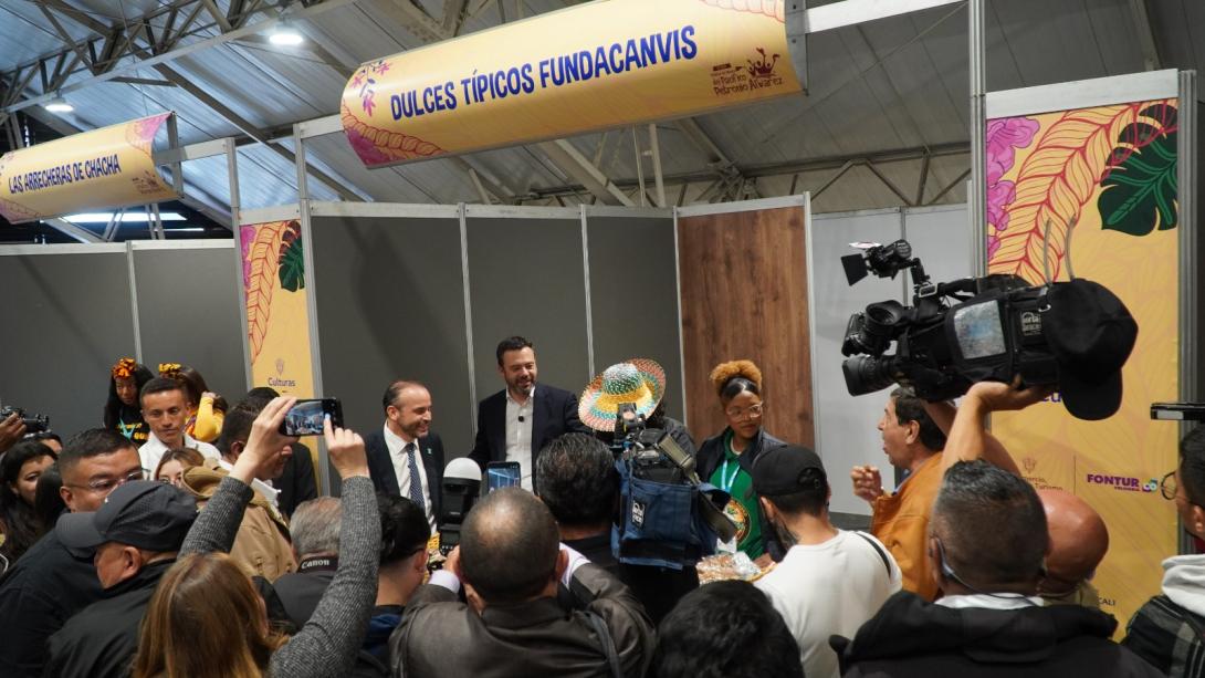 Lanzamiento del Petronio Alvarez en Corferias