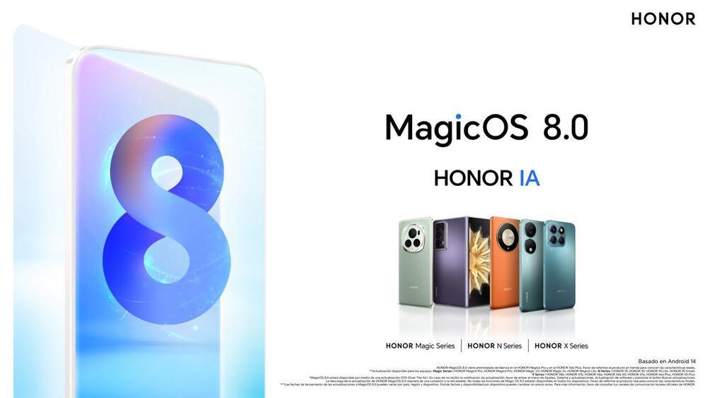 Foto de nuevos smartphones de HONOR