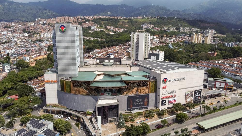 Foto de un centro comercial en Bogotá