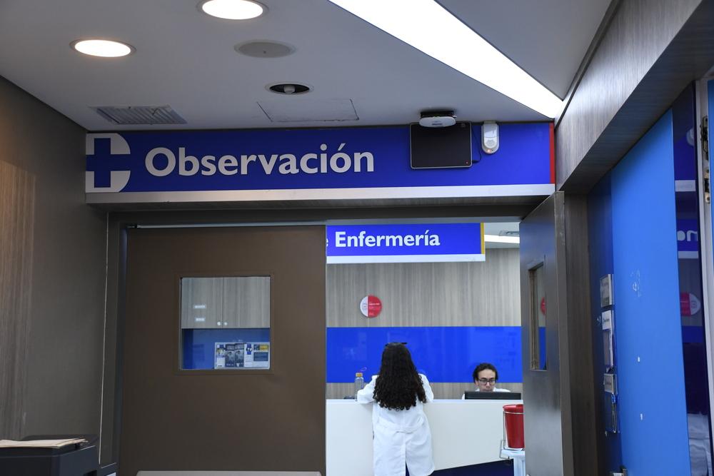 Foto de una sala de TRIAGE hospitalario