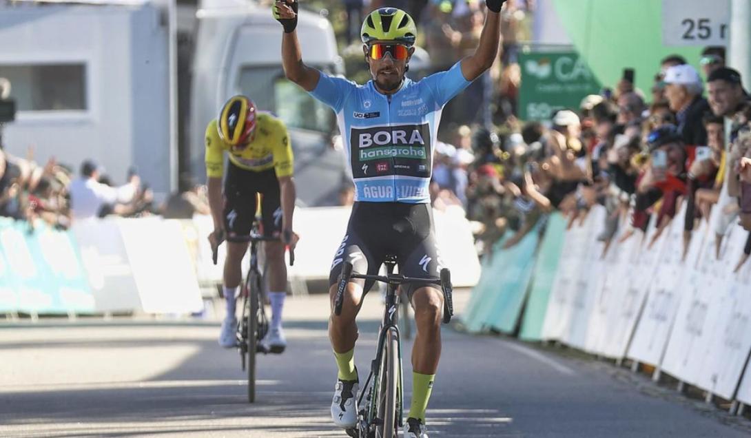 Daniel Felipe Martínez está en el segundo lugar en el Giro de Italia