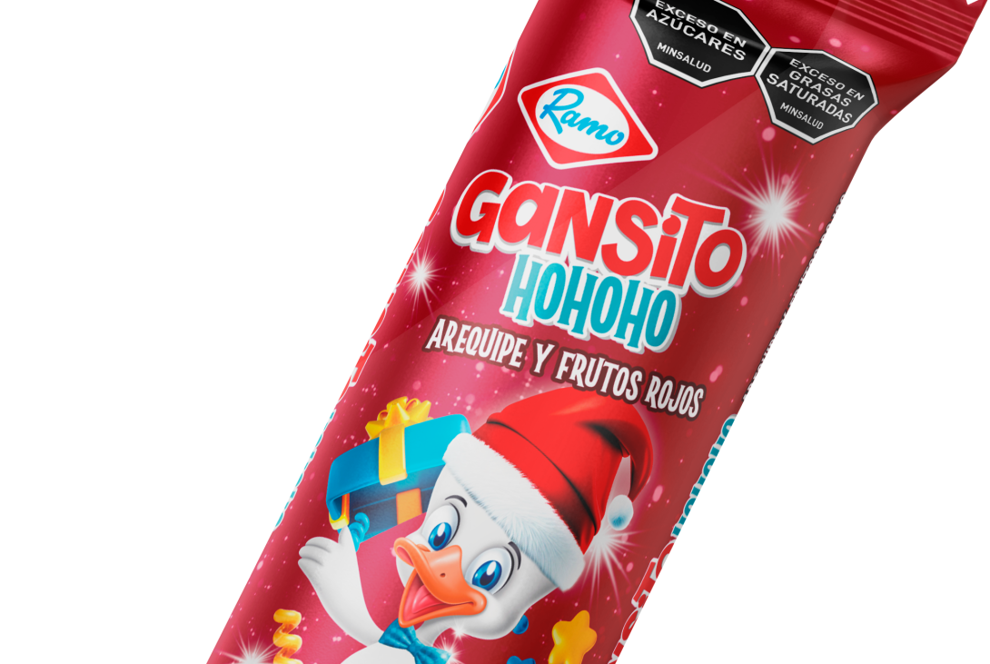 ponque gansito