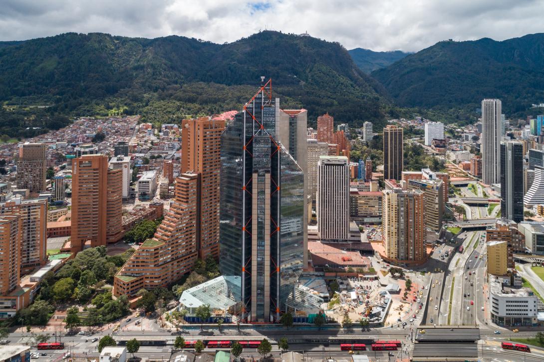 Foto del centro de Bogotá