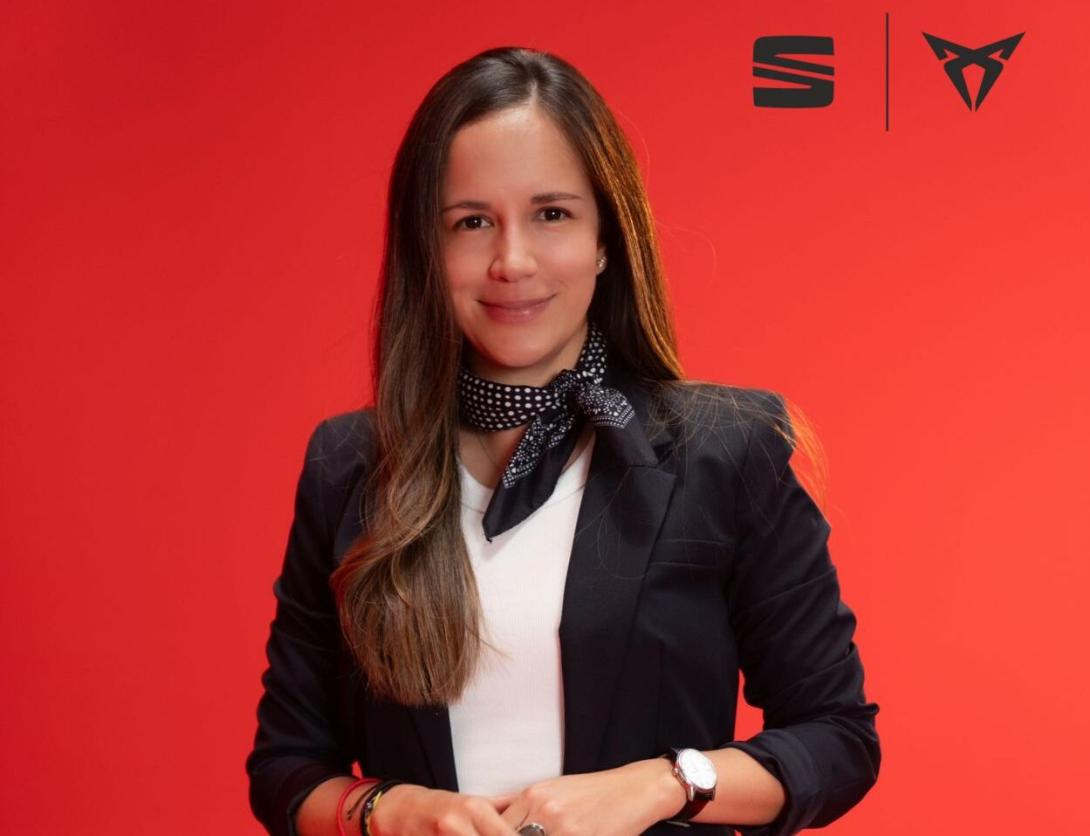 Nataly Ortiz, Nataly Ortiz, nueva gerente de Seat y Cupra para Colombia