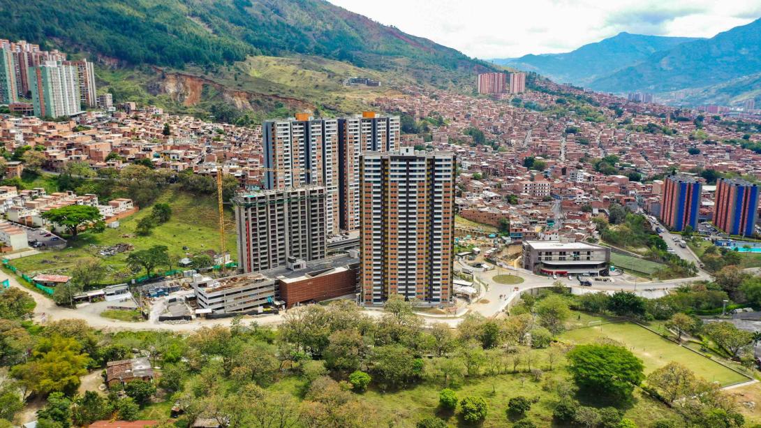 Proyecto de apartamentos en Medellín Constructora Contex