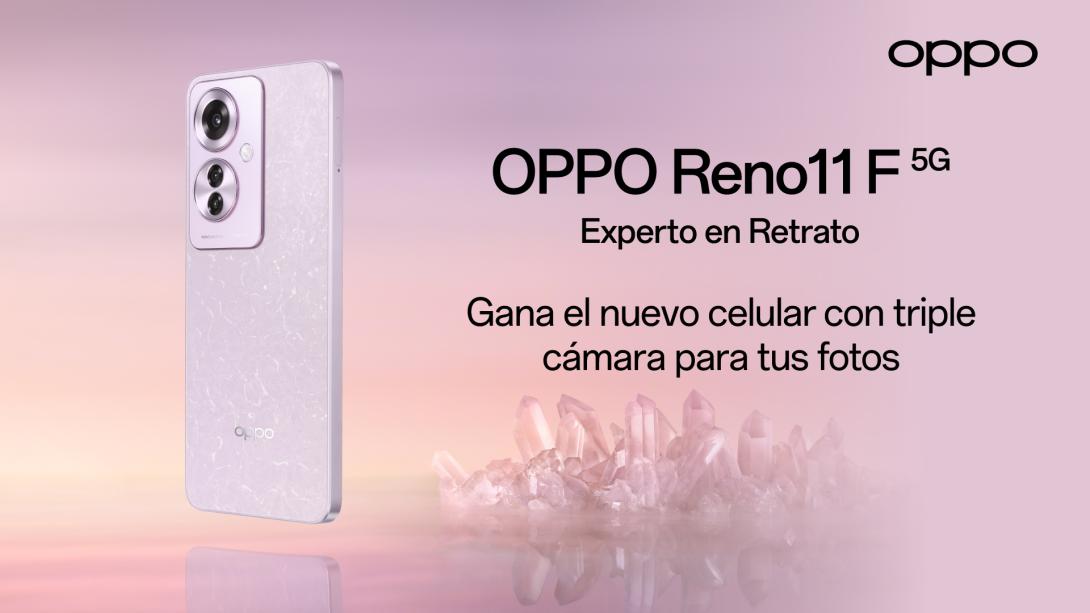 Imagen concurso de OPPO para ganar un celular diario