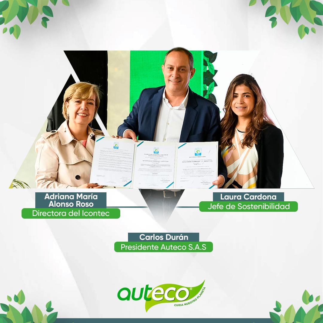 Certificación de carbono neutro, Auteco