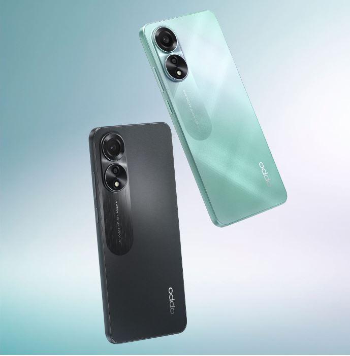 Foto de celulares OPPO Reno10 y OPPO A78